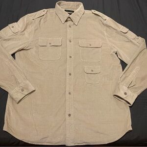 Banana Republic Beige Men's Shirt